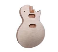 Kit Per Chitarra Fai Chitarra Elettrica Corpo In Mogano Impiallacciatura In Acero Semilavorato Non Verniciato Accessori Fai Da Te