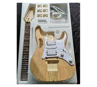 Kit Per Chitarra Fai Componenti Per La Produzione Di Chitarre Elettriche Corpo In Legno Massello Di Acero E Tiglio Con Macchie Dacqua(D3)