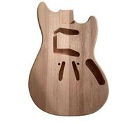 Kit Per Chitarra Fai Corpo Di Chitarra Elettrica Non Finito Barile Di Legno Di Mogano Grezzo Parte Fai Da Te Per Stile Jm T