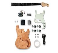 kit per chitarra incompiuto Chitarra Elettrica Assemblaggio Di Prodotti Semilavorati Fai-da-te Modificato Set Di Chitarra Corpo Della Chitarra Manico In Acero (Color : 01)
