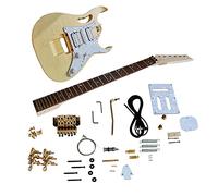 kit per chitarra incompiuto Chitarra Elettrica Fai-da-te Corpo In Tiglio Tastiera In Palissandro Manico In Acero Kit Semilavorato Completo