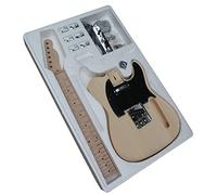 kit per chitarra incompiuto Corpo In Tiglio Massiccio Kit Costruttore Di Chitarra Elettrica Fai-da-te Manico E Tastiera In Acero Non Finiti