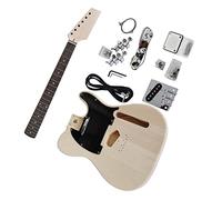 kit per chitarra incompiuto Kit Chitarra Elettrica Incompiuta Fai-da-te Da 38 Pollici Chitarra Per Strumenti Musicali Con Corpo In Tiglio Con Tutti Gli Accessori (Color : 03)