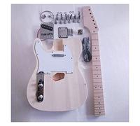 kit per chitarra incompiuto Kit Chitarra Elettrica Mano Sinistra Incompiuta Corpo In Tiglio Manico In Acero Con Tutti Gli Accessori