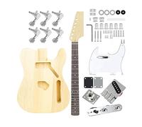 kit per chitarra incompiuto Kit Fai-da-te Per Chitarra Elettrica Incompiuto Con Viti E Tutti Gli Accessori Facili Da Installare