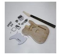 kit per chitarra incompiuto Kit Per Chitarra Elettrica Fai-da-te Collo In Acero Corpo Impiallacciato In Acero Con Tutti Gli Accessori
