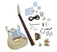 kit per chitarra incompiuto Kit Per Chitarra Professionale Corpo In Tiglio Tastiera In Palissandro Kit Per Chitarra Elettrica Per Principianti Con Manico In Acero