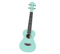 Kit Per Chitarra Piccola Per Principianti Con Tavola Solida Rosa Ukulele(Blue,21inch)