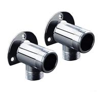 Kit per convertire valvole termostatiche a parete per montaggio superficiale per rubinetti vasca da bagno e sistemi doccia esterni tutti i componenti in ottone (2 rame)