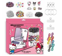 Kit per Creare Braccialetti e Collane Hello Kitty Multicolore