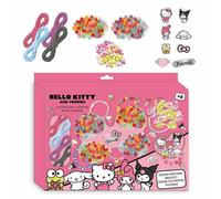 Kit per Creare Braccialetti e Collane Hello Kitty Multicolore