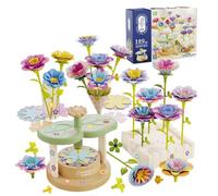 Kit Per Creare Fiori Per Adolescenti - Bouquet di Fiori in Tessuto Giocattoli | Set Creativo Manuale Educativo per Bambini 4-8 Anni, per Coordinatori Eventi, Insegnanti Arte e Laboratori Comunitari