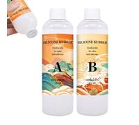 Kit Per Creazione Di In Silicone, Materiale Resistente Agli E Liquida Da 250 G, Forniture In 2 Da 17 Cm Per Fusione Di Resina | Creazione Di Resina Epossidica, Progetti Di I