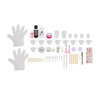 Kit per Creazione Gioielli in Resina, Set Silicone Disegno Artiglio Gatto , 60ml Colla, Trapano Manuale - Facile da Usare, Completo per DIY e Regalo Creativo