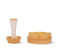 Kit Per Crostata Francese - Kit Pressino Per Pasta Frolla Da 9,8 X 10 Cm, Pressa Per Crostata, Spingi-pasticceria, Da Forno Fai-da-te Con Fiori, Gadget Da Cucina Per Torte,