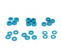 Kit per cuscinetti a sfera RC Sigilla blu 53539 TT02 TT01 XV01 XV02 24pcs 6 Opzioni di spessore Box di archivia