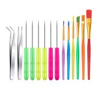 Kit per decorare biscotti, pennello per decorare torte, strumento per marcare, ago per mescolare lo zucchero, pinzette da forno, ecc.