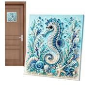 Kit per decorazione da parete a forma di animale perlato, realizzato a mano | Kit artistico a mosaico di perle per adulti, famiglia, mamma, papà, moglie, marito, casa, appartamento, cabina