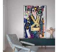Kit per diamond painting 5D fai da te,Pop art dei graffiti delle stelle Diamond arte Painting Immagini secondo i numeri,DIY Ricamo a punto croce diamante painting,Regalo per Decorazione Casa 70x90cm