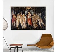 Kit per diamond painting 5D per adulti e bambini, Sandro Botticelli Primavera, Allegoria della Primavera, fai da te
