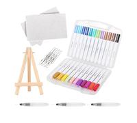 Kit per Disegno con Schiuma Strutturata - Set Disegno e Colorazione con Effetto Popcorn Soffice - Attività Interattiva Genitori-Figli per Casa, Scuola e Viaggi