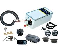 Kit per doccia acqua calda pundmann 230 v / 500 w / aria 4d 9 litri