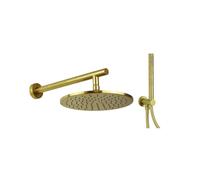 Kit per doccia in ottone colore oro spazzolato Paini 53PJ441FTTAS