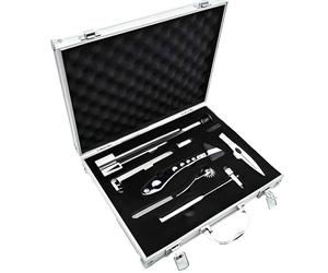 Kit per esami neurologici, set diagnostico da 7 pezzi per test sensoriali e riflessi, essenziale per valutazioni cliniche e educazione medica