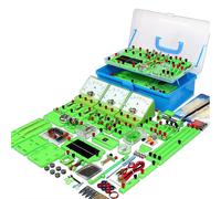 Kit per esperimenti di elettricità da laboratorio Attrezzatura per circuiti di fisica elettromagnetica per scuole medie per kit di autoapprendimento per studenti insegnanti