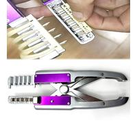 Kit per extension per capelli 6D, macchina per capelli umani a 5 pin, senza traccia, attrezzatura professionale per 20 minuti di capelli su tutta la testa