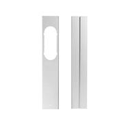 Kit per finestra condizionatore d'aria, guarnizione universale portatile allungata e regolabile, 110 cm, per tubo di scarico 14 cm