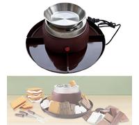 Kit per fonduta di cioccolato S'mores, set per preparare S'mores da