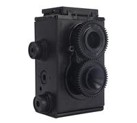 Kit per Fotocamera Pellicola con Mirino a Livello di Vita a Doppio Lente, Fotocamera Vintage Riutilizzabile da 35 Mm per Appassionati di Fotografia Creativa