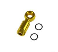 Kit per freno bici con dado e connettore, adatto per SLX per XT per XTR, materiale in lega di alluminio (dorato)