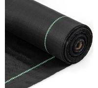 Kit per Giardino rialzato, Membrana Anti-Erbacce, barriera stabilizzata Contro Le Erbacce, Membrana di Copertura del Terreno Resistente per Giardini, vialetti e aiuole (1 mx50 m, 1