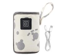 Kit per il riscaldamento del latte materno - Borsa termica ricaricabile tramite USB, scaldalatte compatto per allattamento, dispositivo di riscaldamento rapido leggero | Accessorio per l'alimentazione