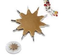 Kit per il test di durezza, tester di graffio portatile da 1 a 10, leggero e semplice da usare, perfetto per appassionati di geologia, collezionisti e per l'identificazione di gioielli.