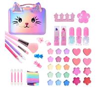 Kit Per Il Trucco Dei Bambini Giocattolo Cosmetico Reale con Borsetta a