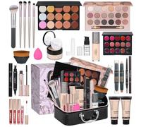 Kit per il trucco per le donne Kit completo per le vacanze Confezione regalo essenziale Starter Bundle include kit completo di trucco tutto in un set di trucco