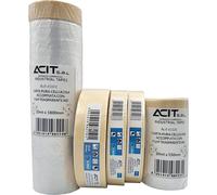 kit per imbiancare pareti (2 teli protettivi + 3 rotoli per mascheratura)