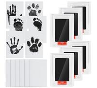 Kit per impronte di mani e piedi senza inchiostro, tampone di inchiostro per impronte di mani e piedi del bambino, kit per impronte di zampe di cane, kit per stampa naso di cane, kit per impronte di