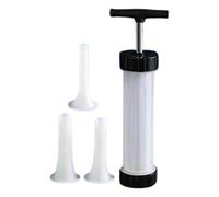 Kit per insaccatrice per salsicce da cucina, macchina per insaccatrice per salsicce,Insaccatrice e macchina per salsicce fatta in casa | Kit per riempire hot dog, riempitrice veloce per carne con 3 tu