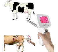Kit per inseminazione artificiale veterinaria - Pistola AI girevole ed endoscopio per un allevamento efficace in bovini e cavalli
