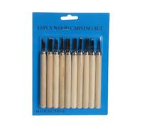 Kit per intaglio del legno 3-12pcs Set di utensili manuali for scalpello for intaglio del legno for intaglio dettagliato di base Falegnami Sgorbie Strumenti for la lavorazione del legno Xilografia di