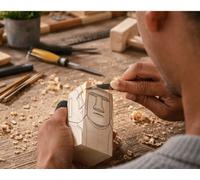 Kit per intaglio in legno Moai