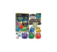 Kit per la coltivazione di cristalli Mega per bambini: coltiva 6 cristalli con supporto luminoso e pietre