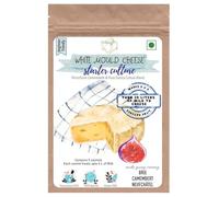 Kit per la coltura del formaggio con stampo bianco, 5 bustine, per Brie e Camembert, 20 l, senza glutine, senza conservanti