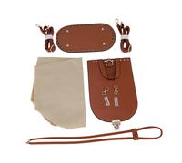 Kit per la creazione di borse in pelle PU Set di borse all'uncinetto