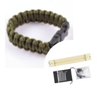 Kit per la creazione di braccialetti con paracord in legno, accessori per