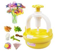 Kit per la creazione di fiori - Set di decorazioni floreali fatte a mano creativa, produttore di fiori artigianale | Attività educativa per ragazze, forniture di party di laurea per matrimoni di compl
